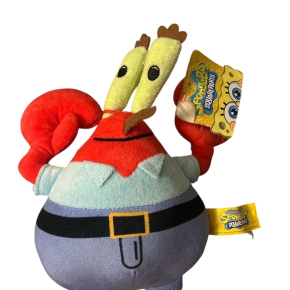 Nickelodeon Other - 2024 Nickelodeon SpongeBob SquarePants Mr. Krabs Plush Toy – New with Hangtag